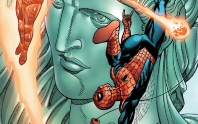 Spider-Man and Human Torch