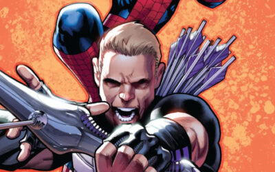 Avenging Spider-Man and Hawkeye