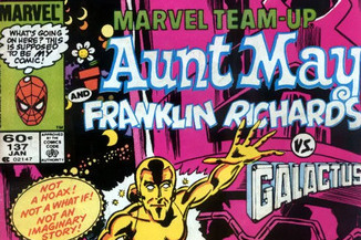Aunt May and Franklin Richards